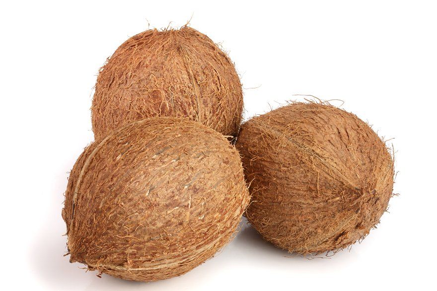 Semi Husked Coconut